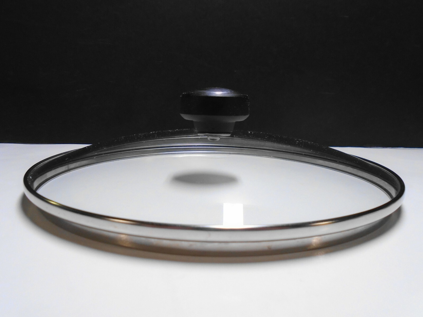 Farberware Replacement Glass Lid for Pot or Pan with 9 3/8″ Opening EUC