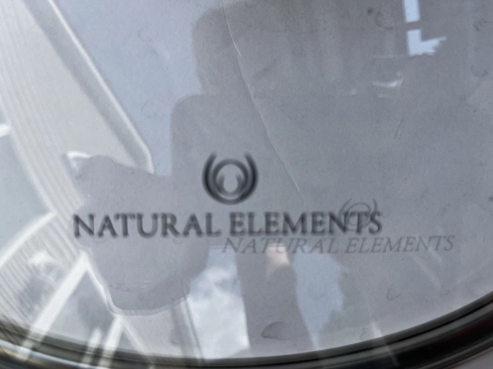 Natural Elements Woodstone 13″ Glass Lid Replacement Part