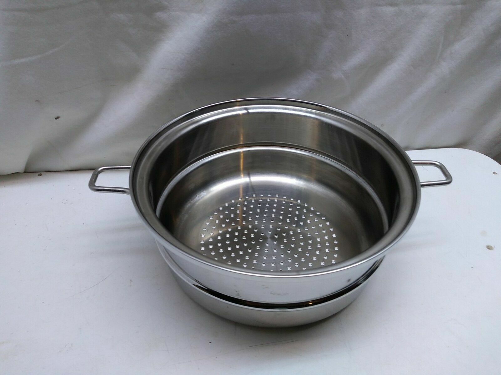 Saladmaster Insert 3Qt 316Ti Versa Titanium Stainless 8.5″ Steamer Basket