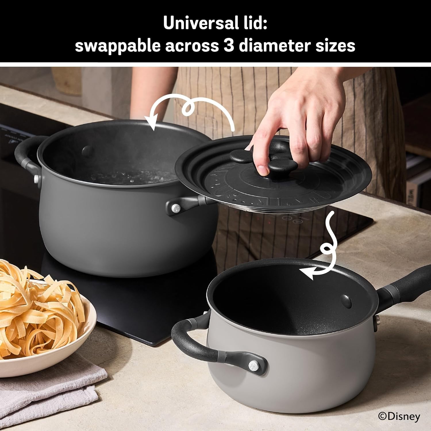 Disney 100 Meyer 4-Piece Limited Edition Nonstick Cookware Set Steamboat Willie