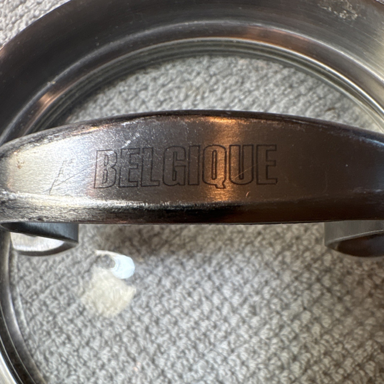 Belgique 5-1/2” Inch Glass Stainless Steel Saucepan Lid Silver Transparent Round