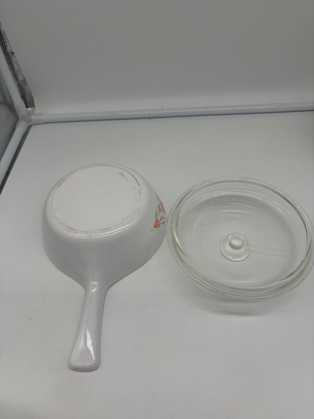Corning Ware charmglow products P-81-B 1 Pint Sauce Pan Skillet with Lid