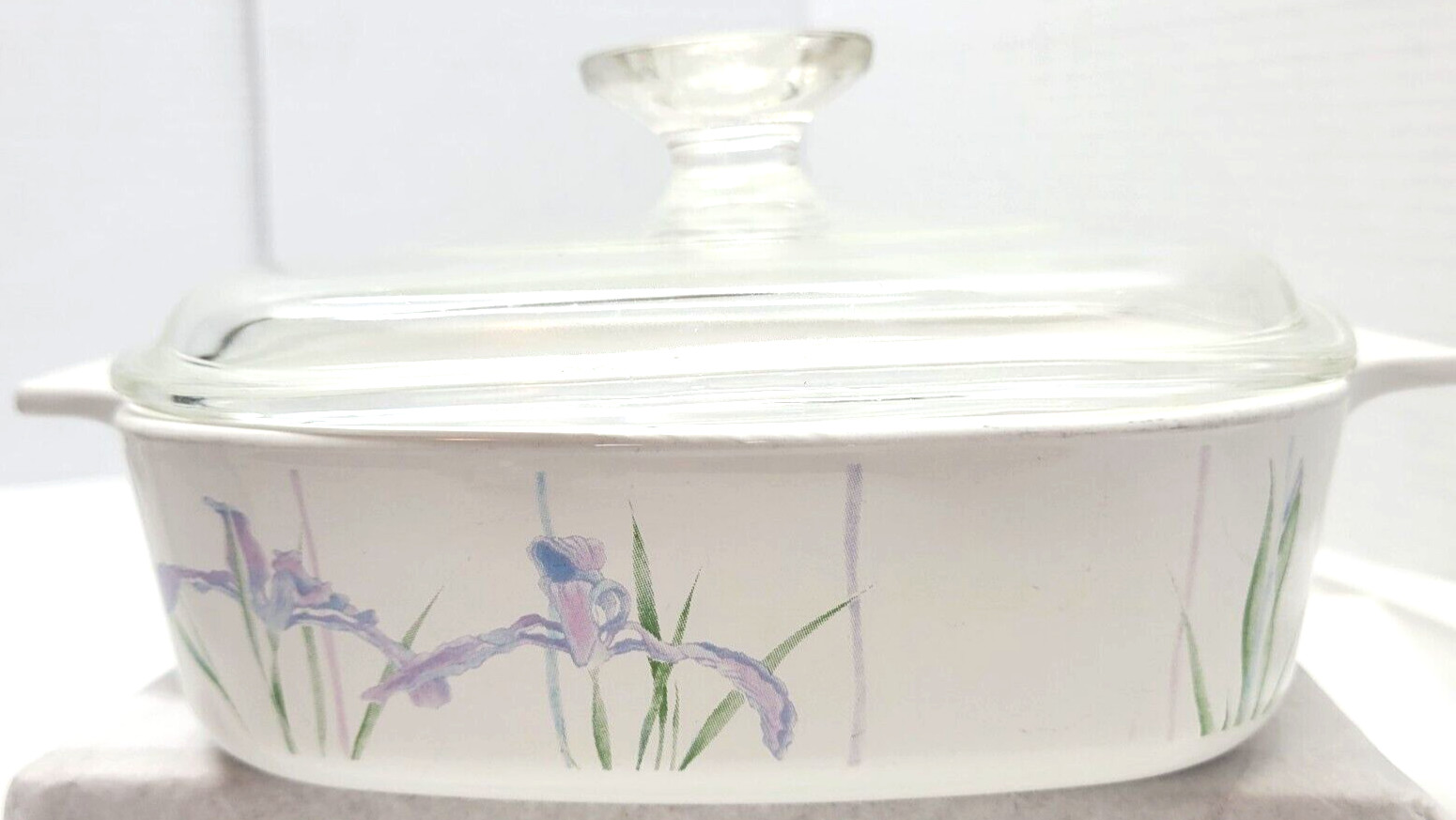 Shadow Iris Corningware 1 litre dish (A-1-B) with LID