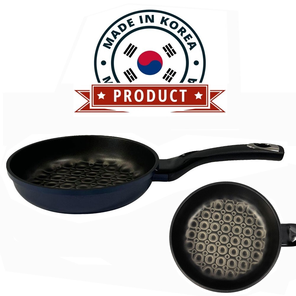 Nonstick 3D Diamond Coating Wok Frying Pan Cookware 6” (20cm) – MADE IN KOREA
