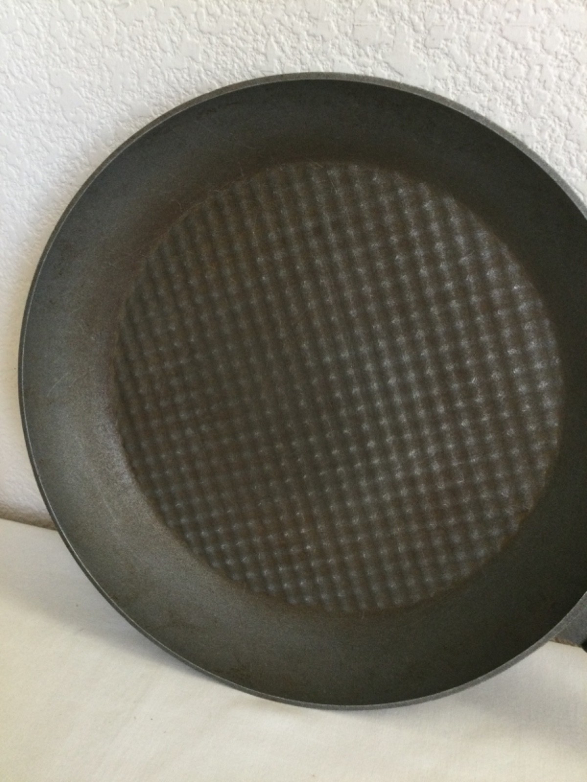 9 3/4″ Look Skillet Waffle Bottom Heavy Duty Made in Denmark