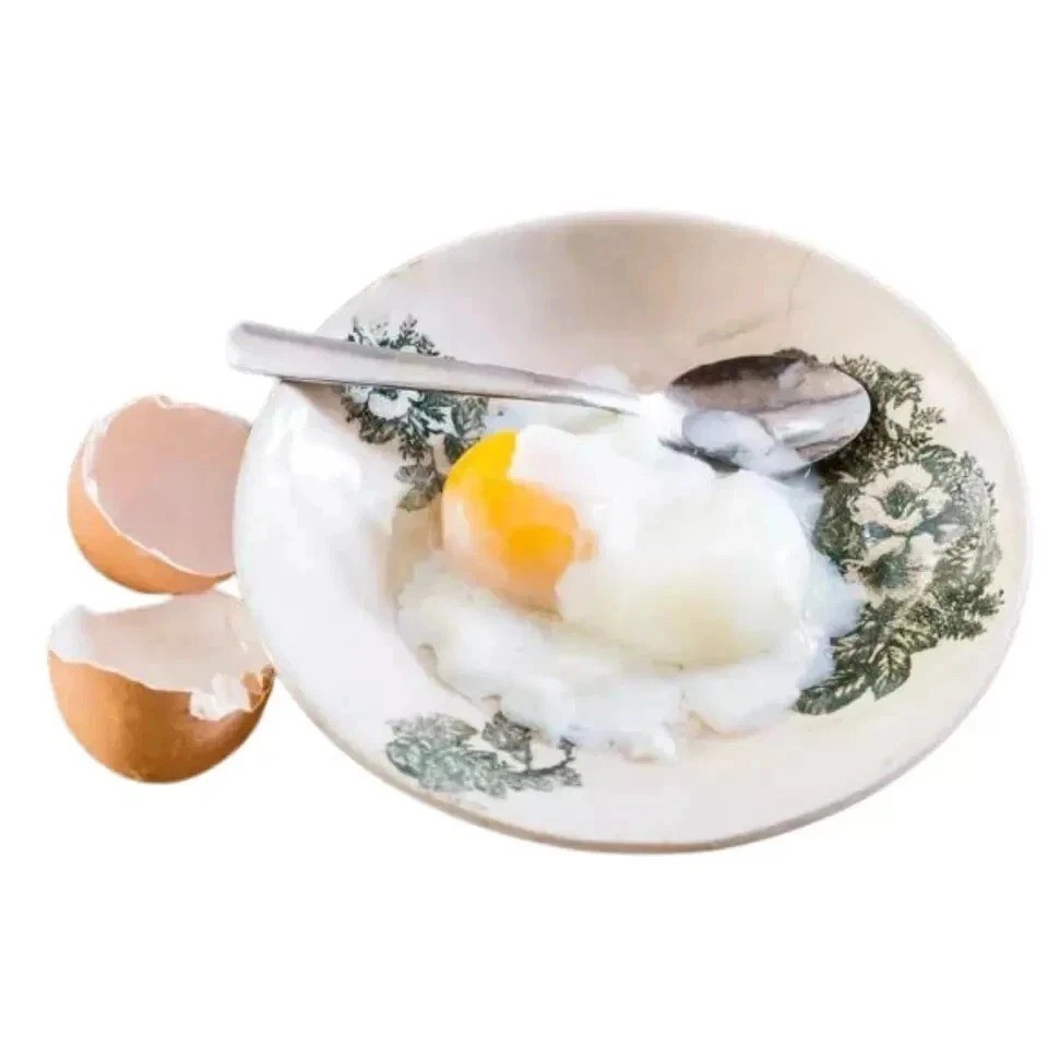 New Half Boiled Egg Maker Malaysian Style Original Made in Malaysia Yellow
