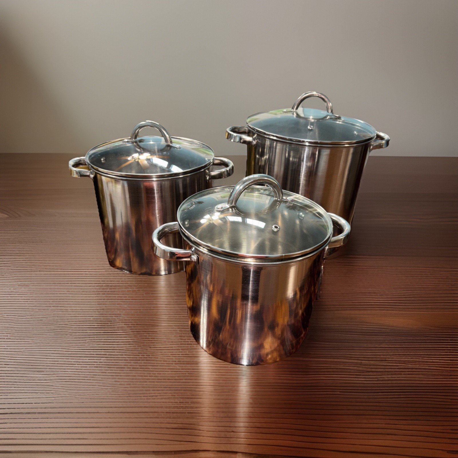 Sedona Kitchen 6, 8, & 12 Qt Stainless Steel Stockpot With Lids