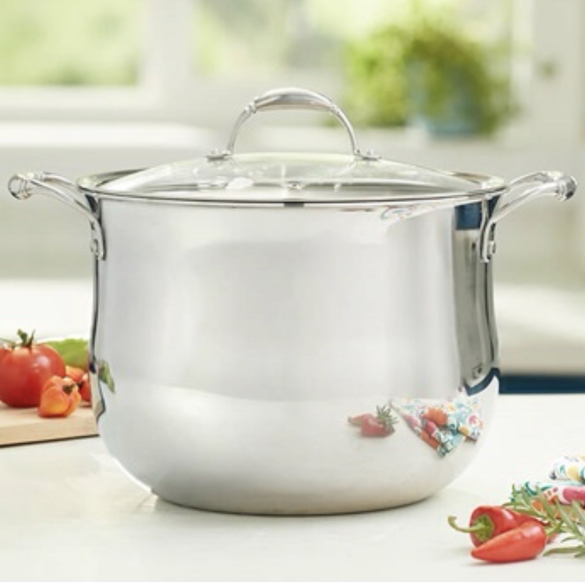 Princess Heritage® Tri-Ply Stainless Steel 15-Qt. Stockpot 5732 NEW $359.95