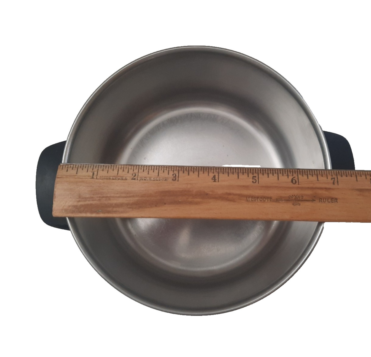 Farberware Aluminum Clad Stainless 2 Qt. Double Handle Stock/Saucepan Pot w/ Lid
