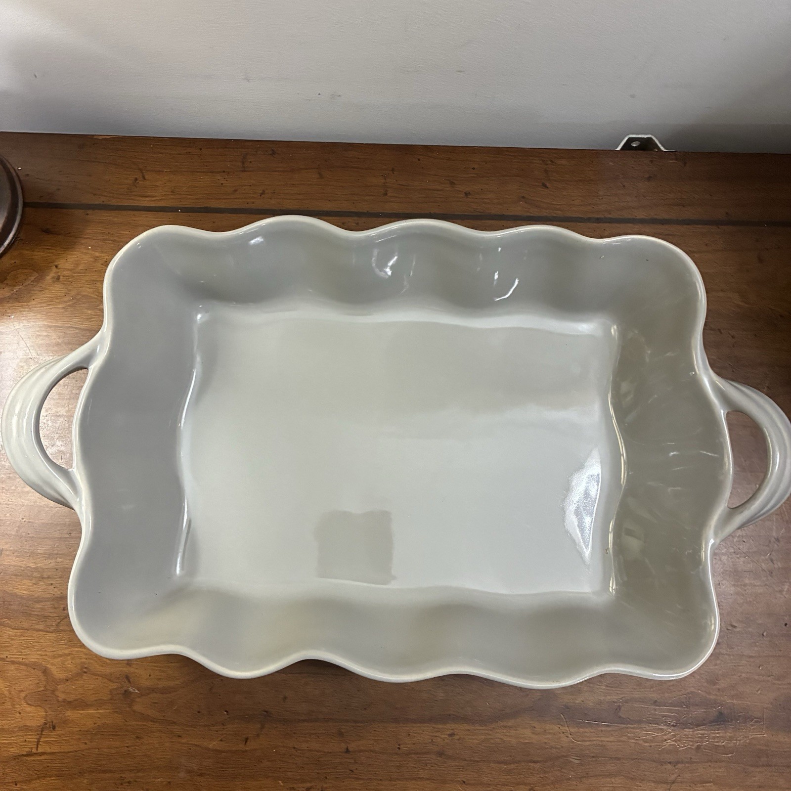 Mixcer S.A. Portugal Oven to Table Blue Gray Casserole Dish Baking Swerving