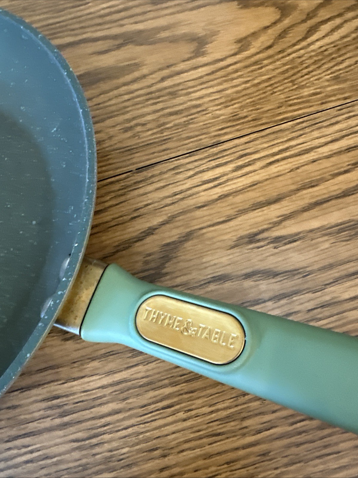 Thyme & Table ~ GRANITE GREEN ~ 10″ Frypan ~ Nonstick ~ Aluminum Skillet