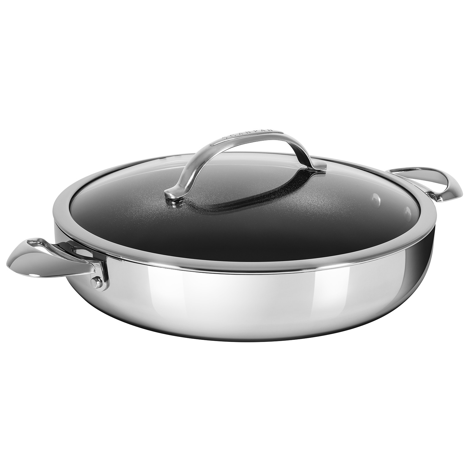 Scanpan Haptiq Stainless Steel Nonstick 5.25 Qt. Covered Chef Pan