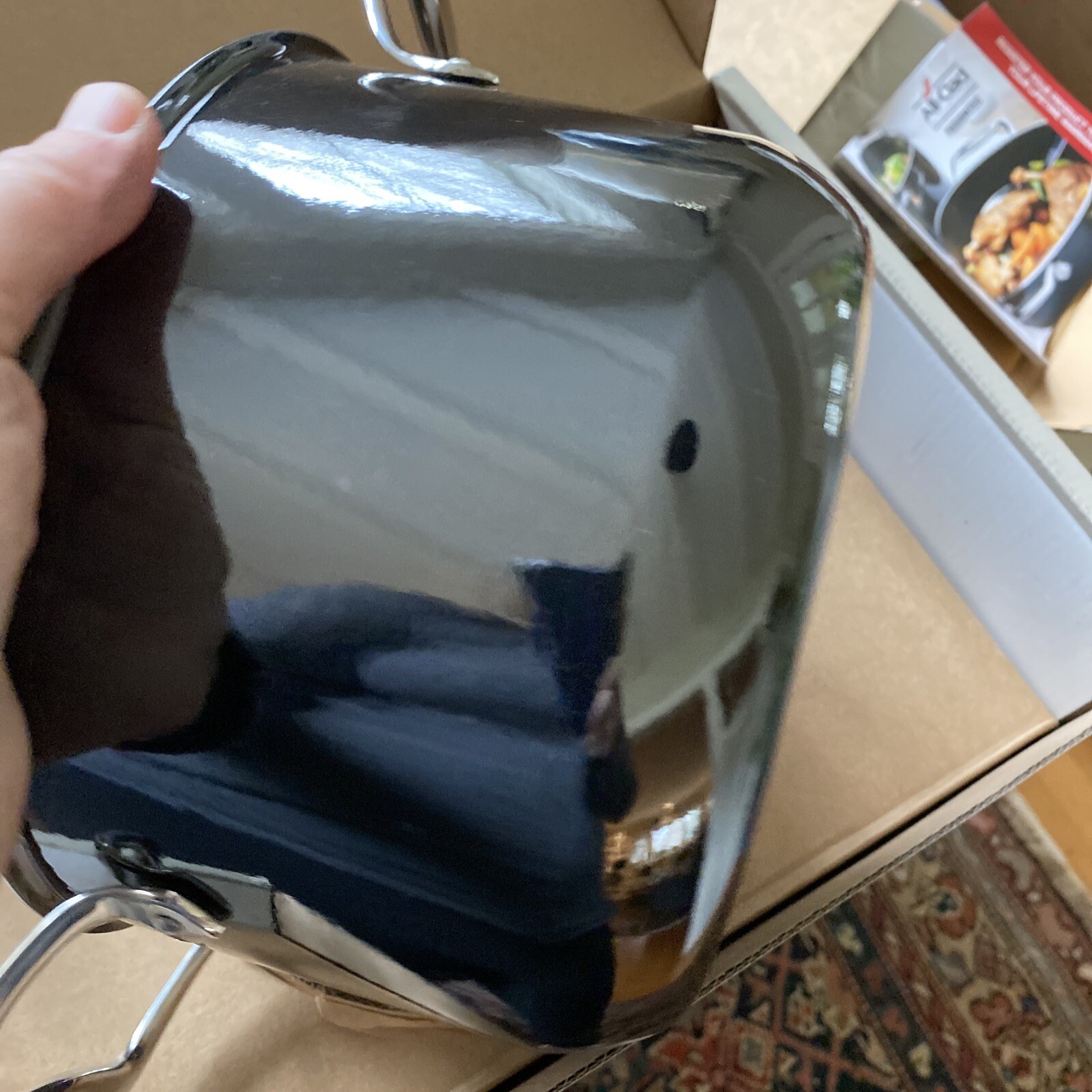All-Clad FUSIONTEC™ 4 Qt. Soup Pot with lid (ONYX ) $325- Germany