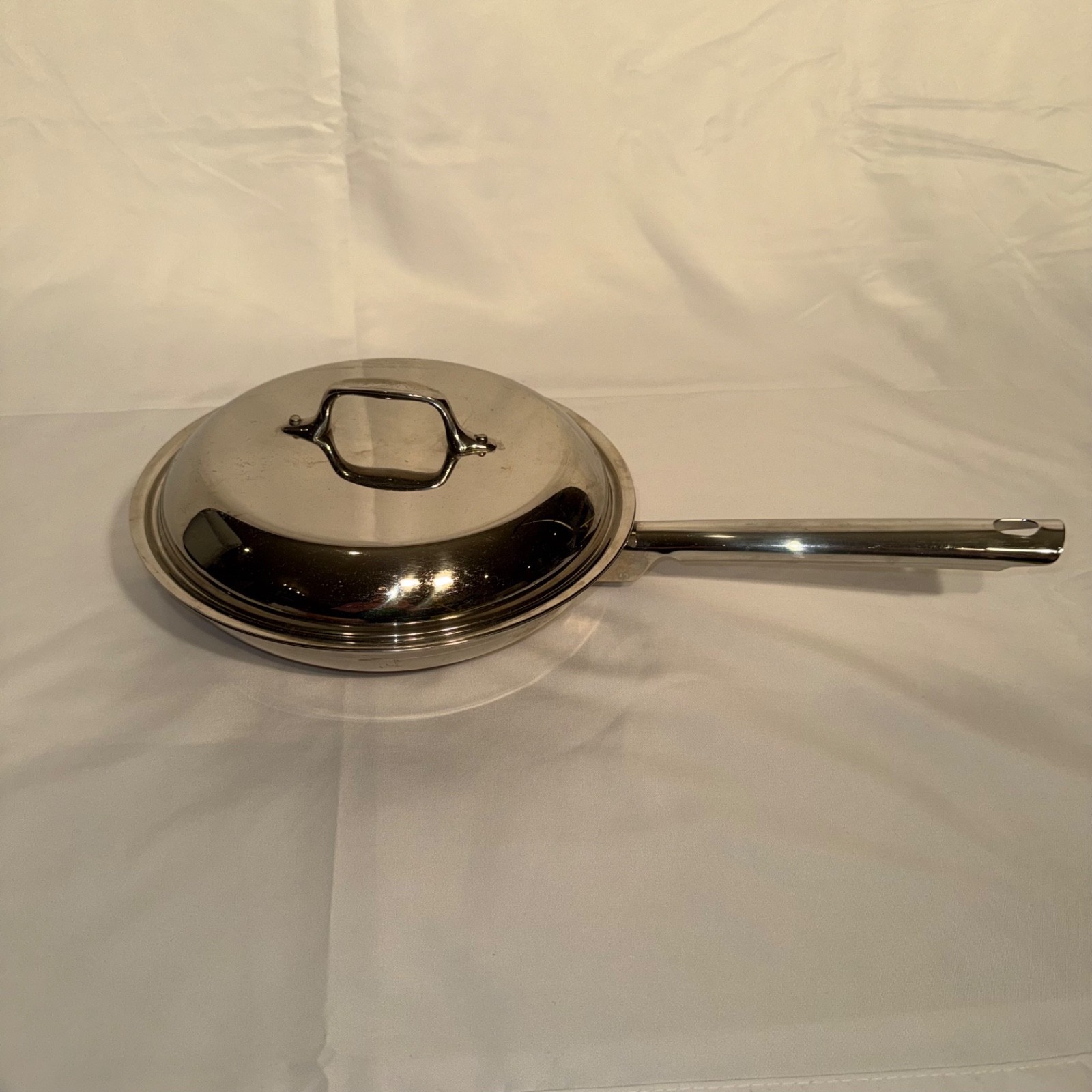 Tramontina Inox 18/10 Stainless Steel Saucepan 26cm w/Lid Brazil Induction