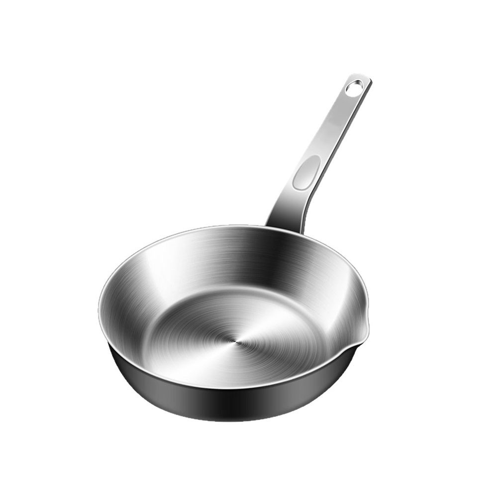 Compact Cooking Pan 316 Stainless Steel for Single Servings and Sauces