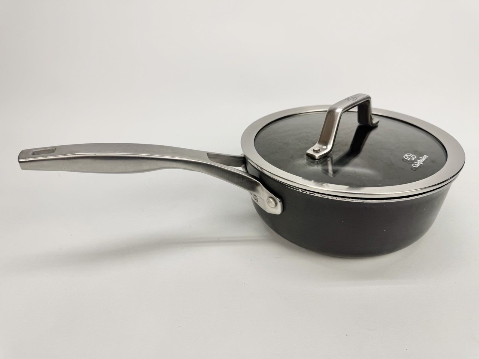 Calphalon RJT 87025 2.5 Qt. Hard-Anodized Nonstick Cookware Saucepan w/ Lid