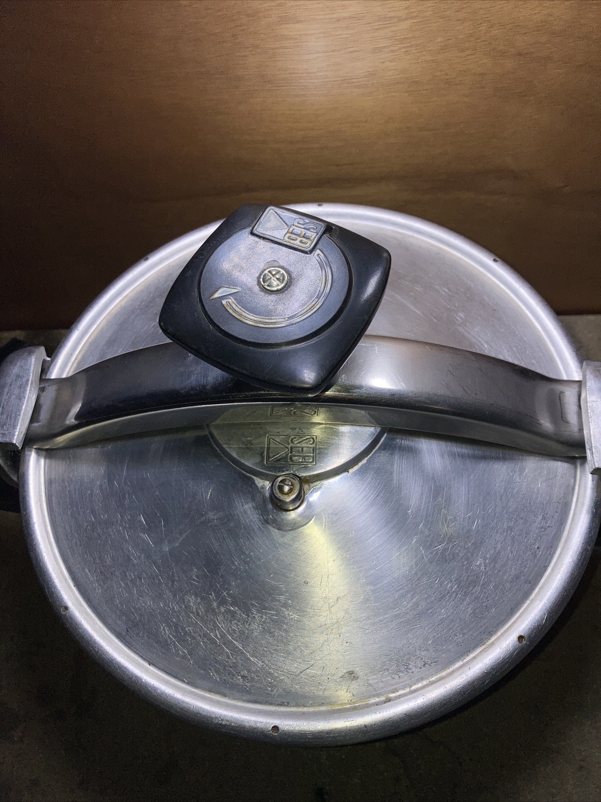 (D40) Antique Casserole Minute SEB 8 Liters Aluminum Vintage