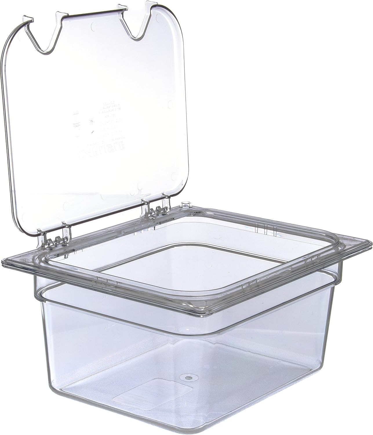 Stackable 1/2-Size Food Pan – 6″ Deep with Non-Slip Base, Ideal for Food Service