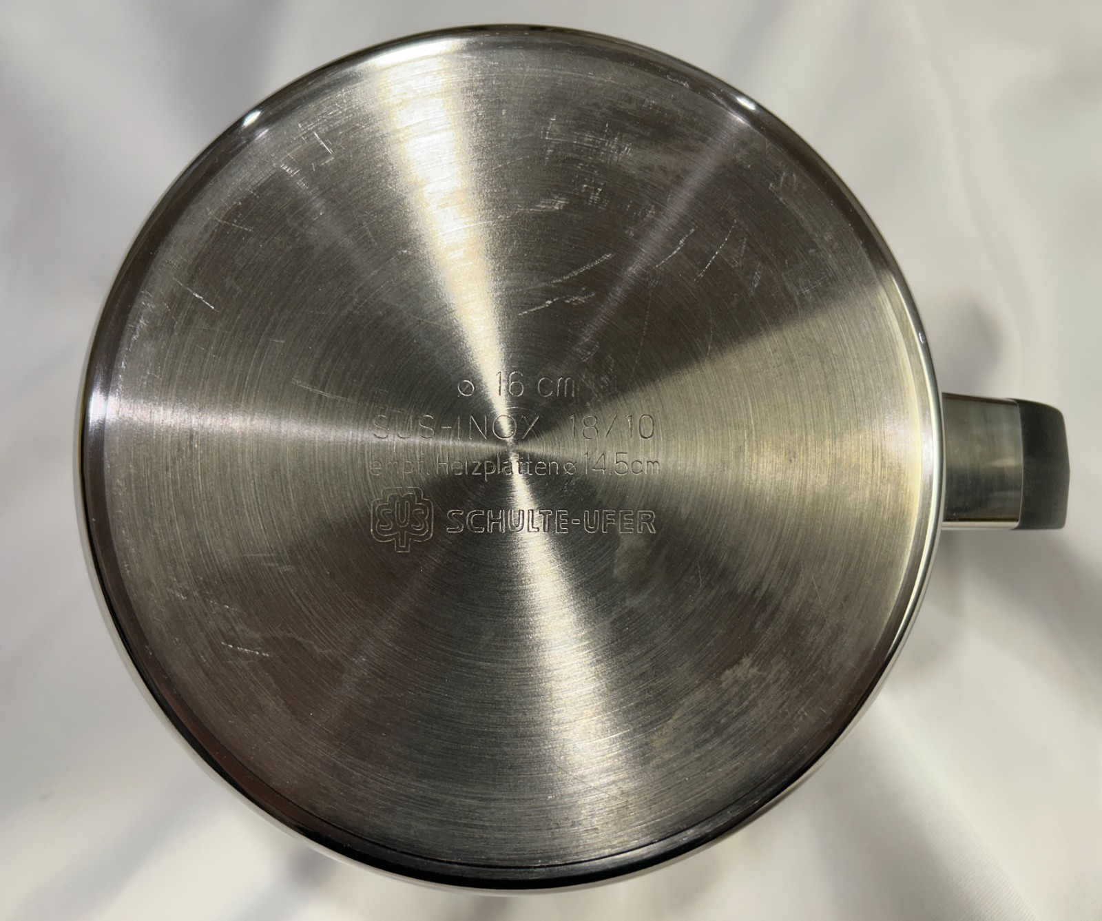 Schulte-Ufer Simmertopf Double Walled Whistling Simmer Milk Pot Stainless *Mint*