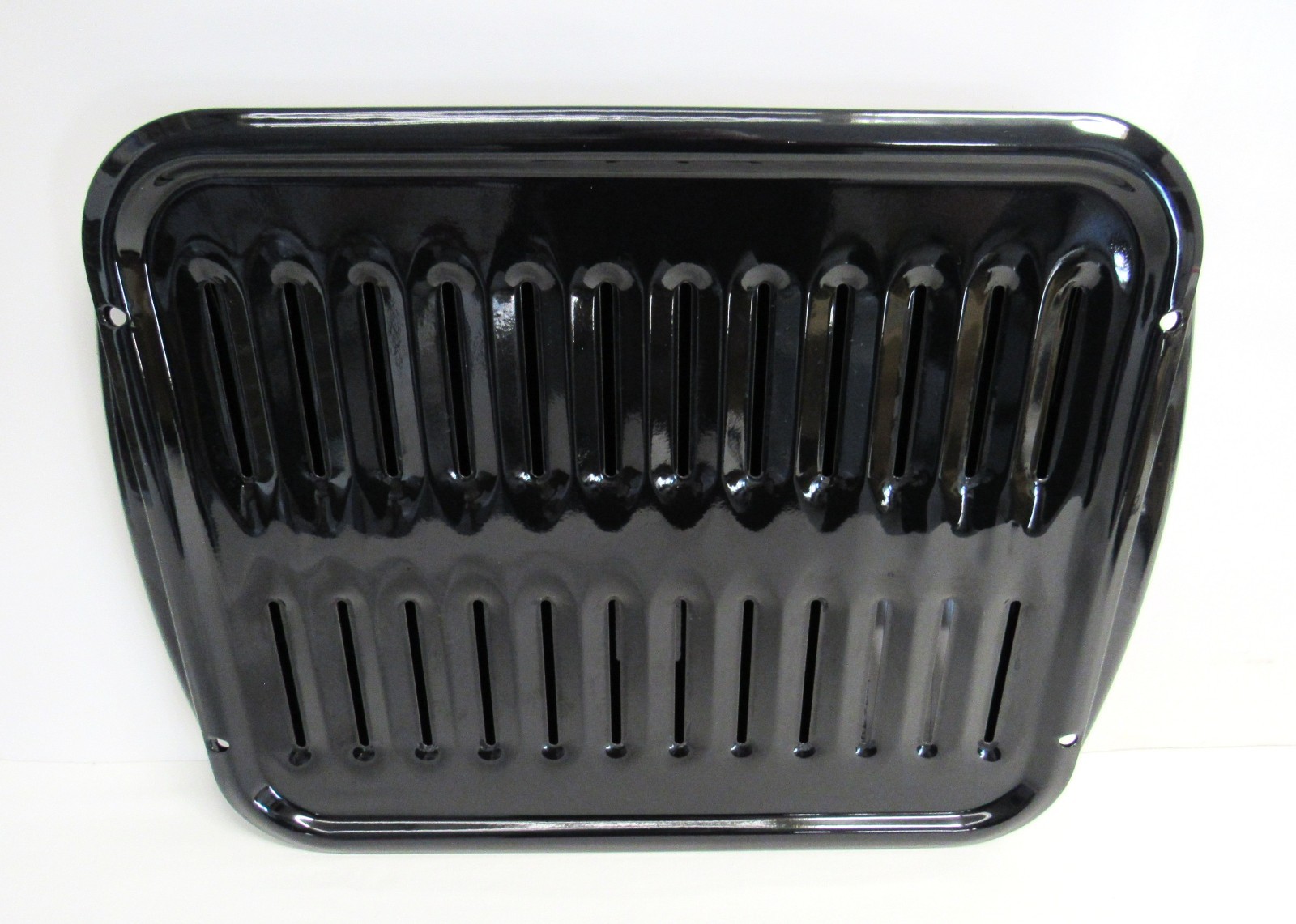 Enamel on Steel Broiler Grill Drip Pan – Two Piece Set 16.5 x 13 – VGUC