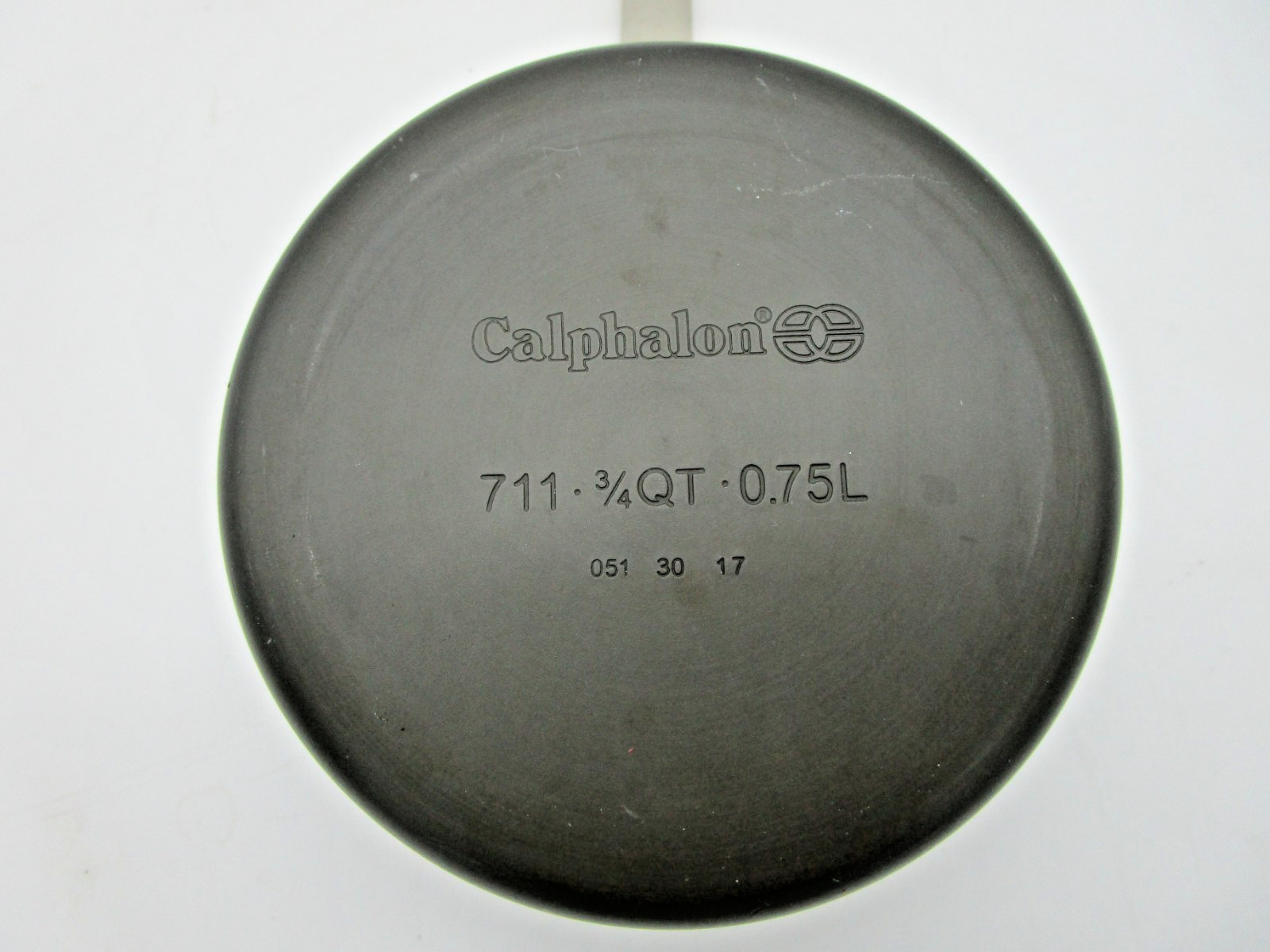 CALPHALON 711 Commercial Perfect Pour Sauce Butter Pan 3/4 qt Anodized Aluminum