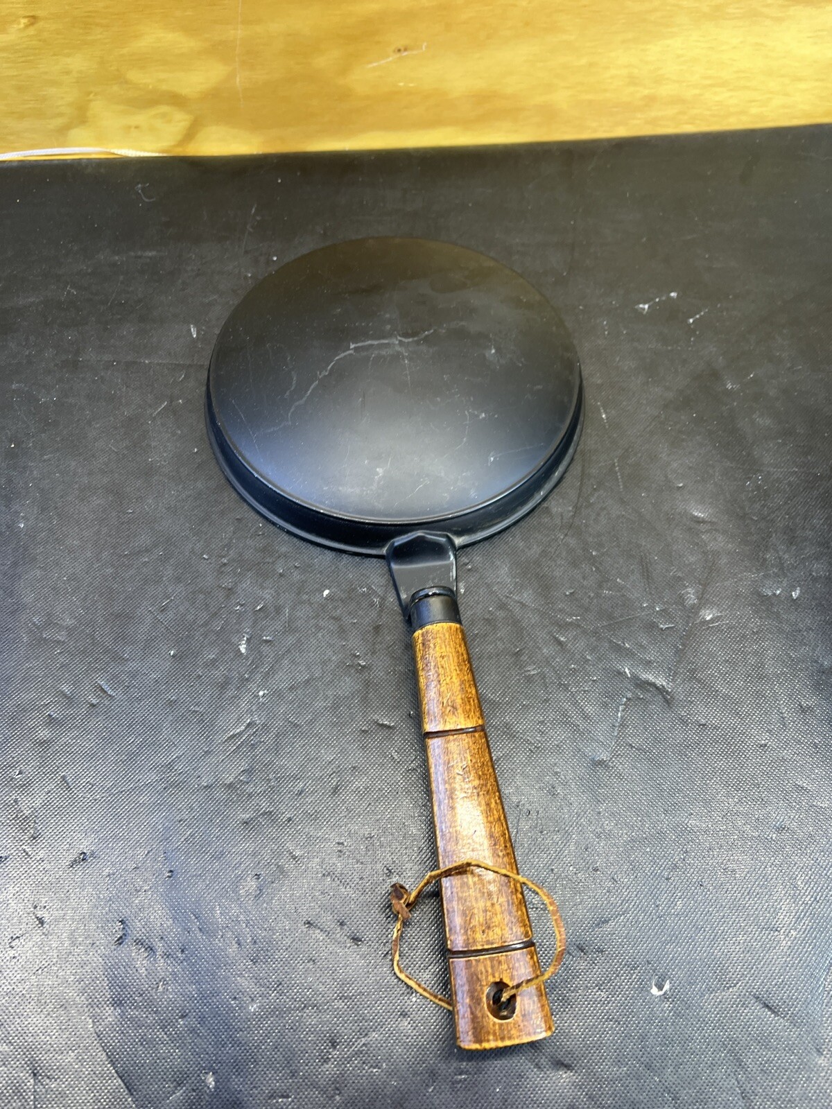 Vintage NORDIC WARE CREPES N’ THINGS Cast Aluminium Pan w/Wooden Handle USA Made