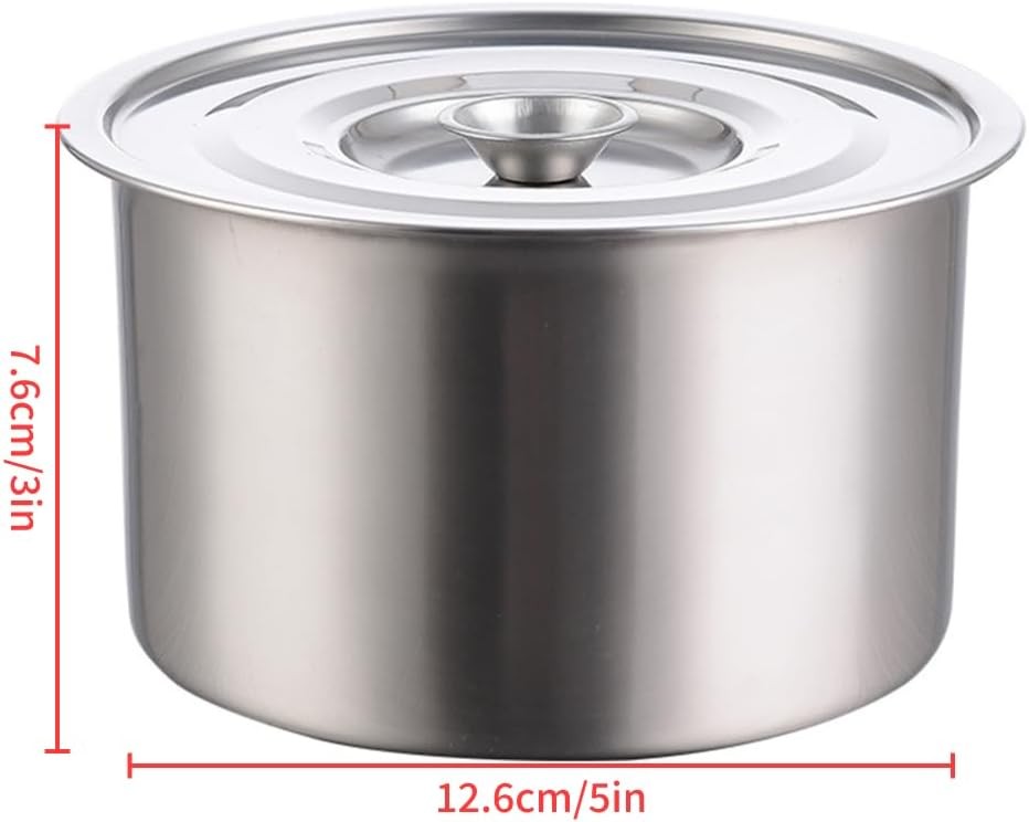 Stock Pot with Lid, Stew Pot with Lid Stainless Steel Stockpot for Induction