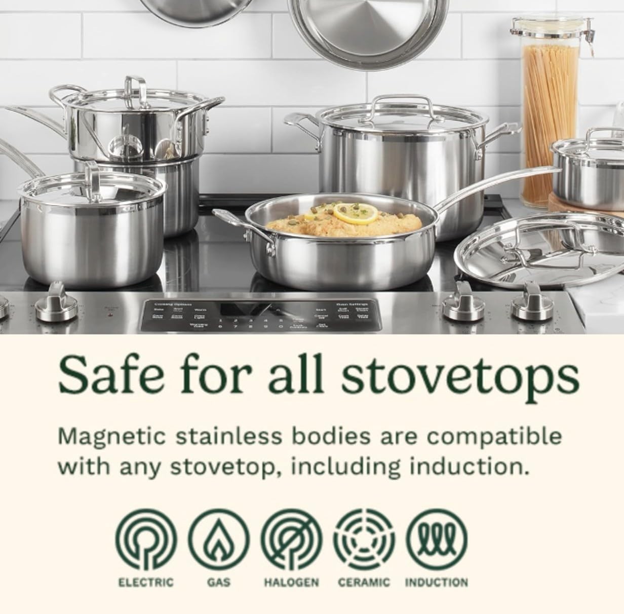 Cuisinart 12-Piece MultiClad Pro Triple Ply Stainless Steel Pots and Pans – NEW