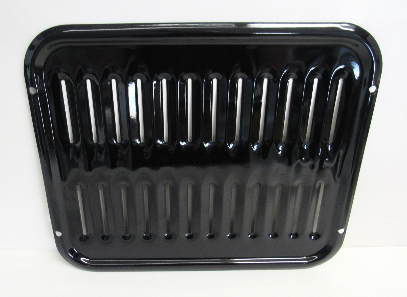 Enamel on Steel Broiler Grill Drip Pan – Two Piece Set 16.5 x 13 – VGUC