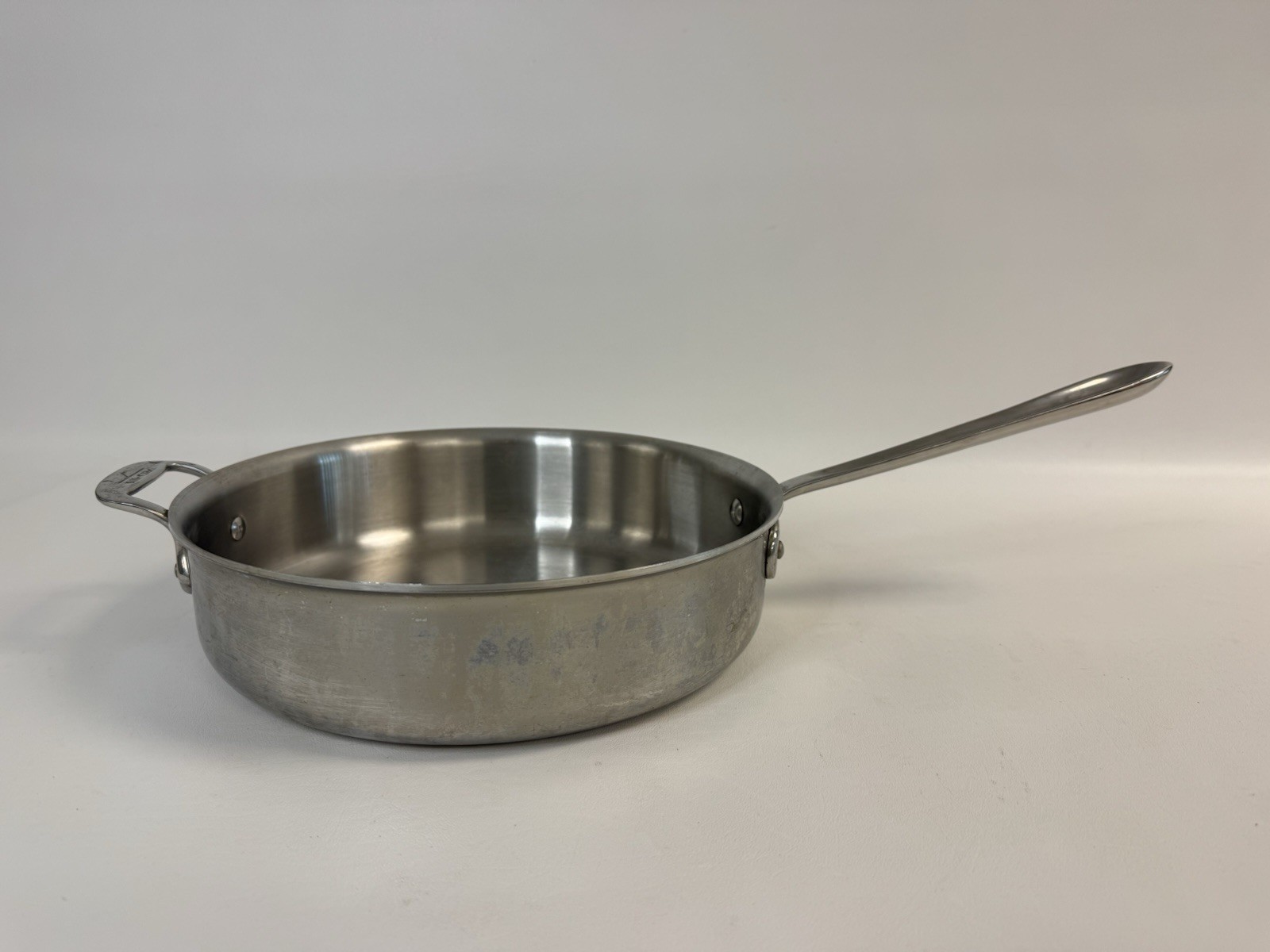 Vintage All Clad Metalcrafters MC2 Master Chef 11″ 3 Qt Saute Pan – No Lid
