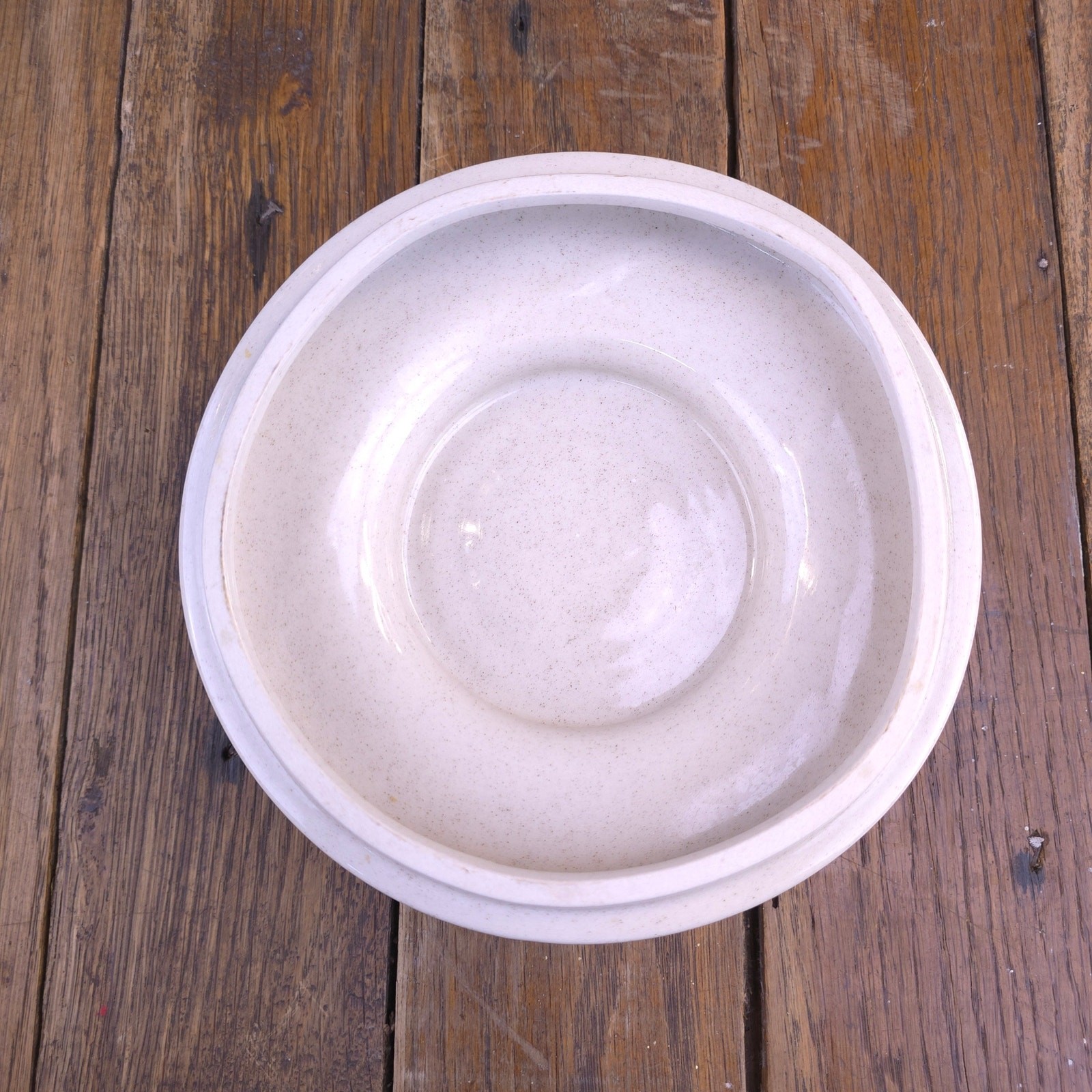 Vintage Casserole Dish with Lid Contemporary Chateau Hand Painted Stoneware Pot