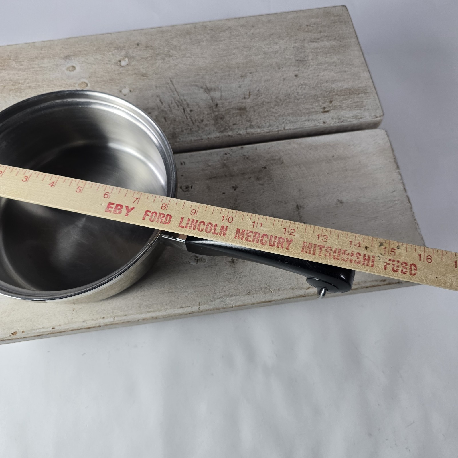 SALADMASTER T304S Sauce Pan Stainless Steel 8 inches 1.5 Qt NO LID – Read