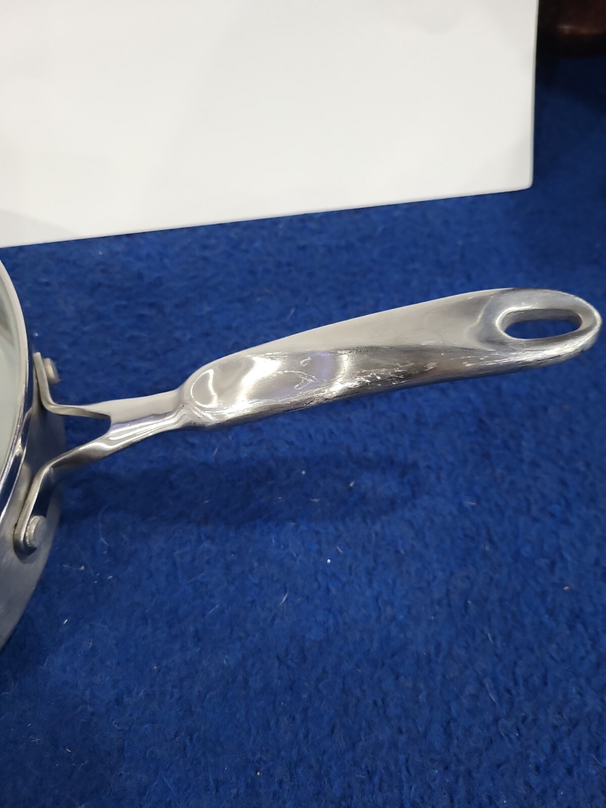 Calphalon 5003 3 Quart Saute Pan With Lid Stainless Steel Helper Handle