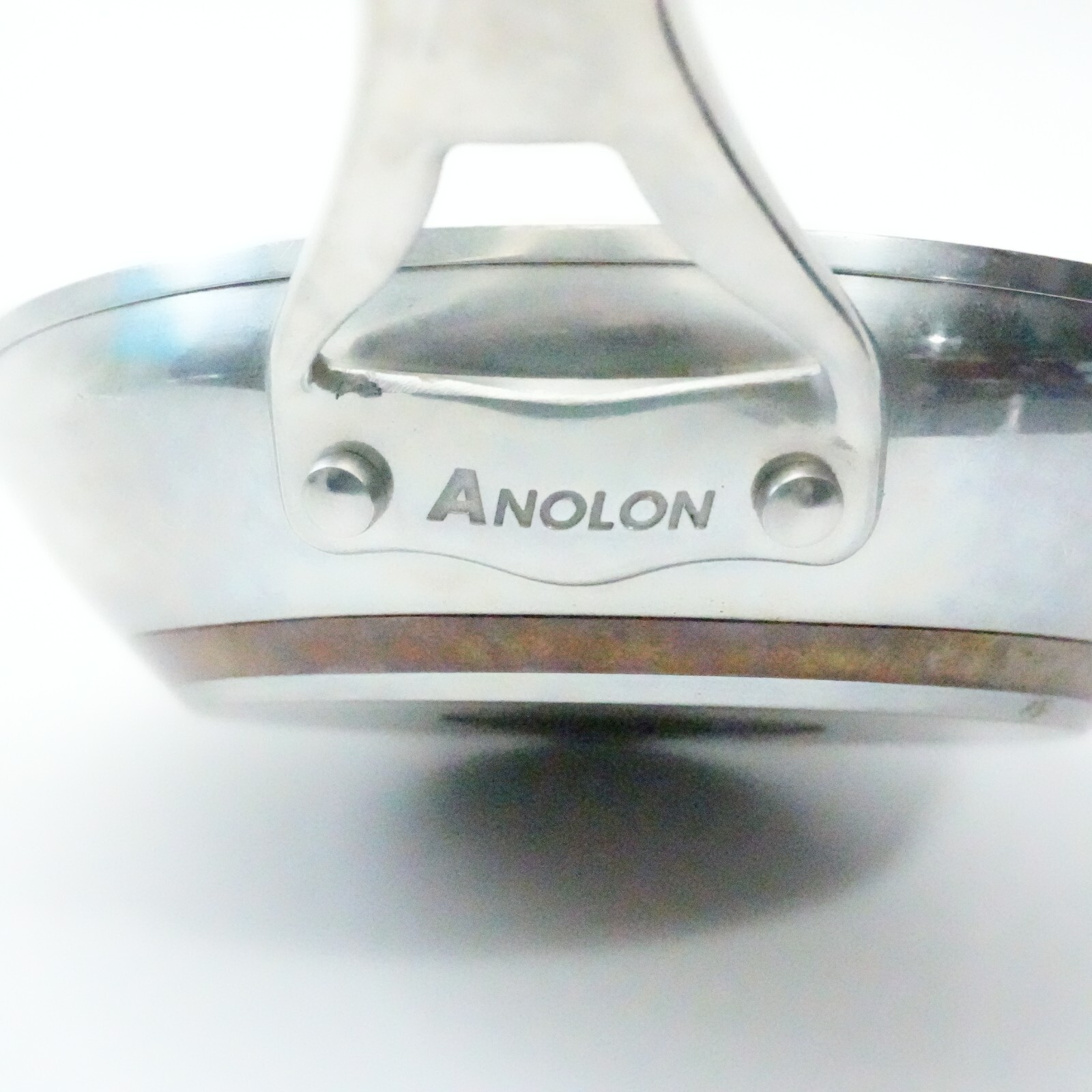 ANOLON Nouvelle Copper 8″ / 20cm Skillet 5 Ply Stainless Steel Copper Core Q16T