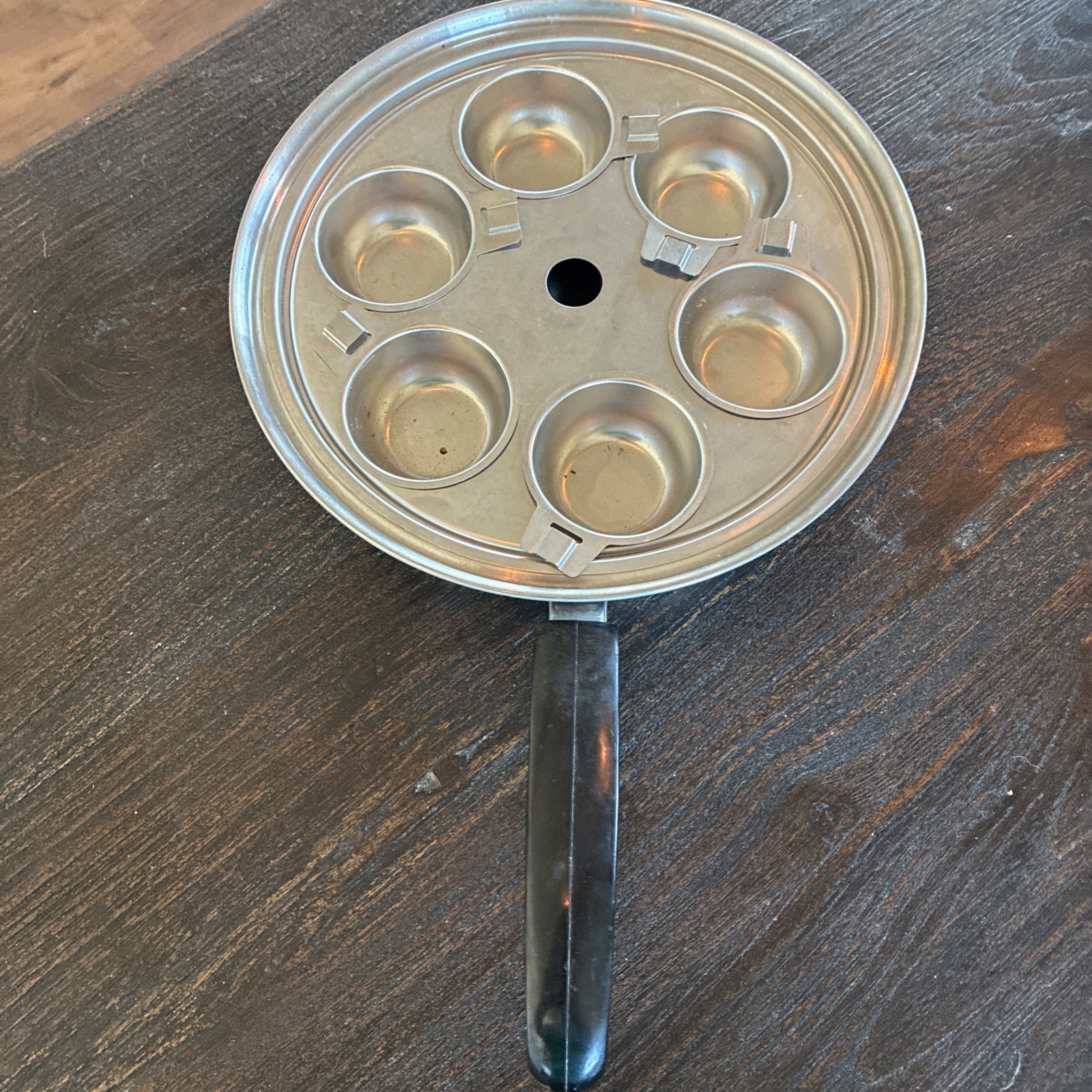 Vintage Seal-O-Matic Thermium Multi-Plex Steel Skillet W/Lid And Egg Poacher