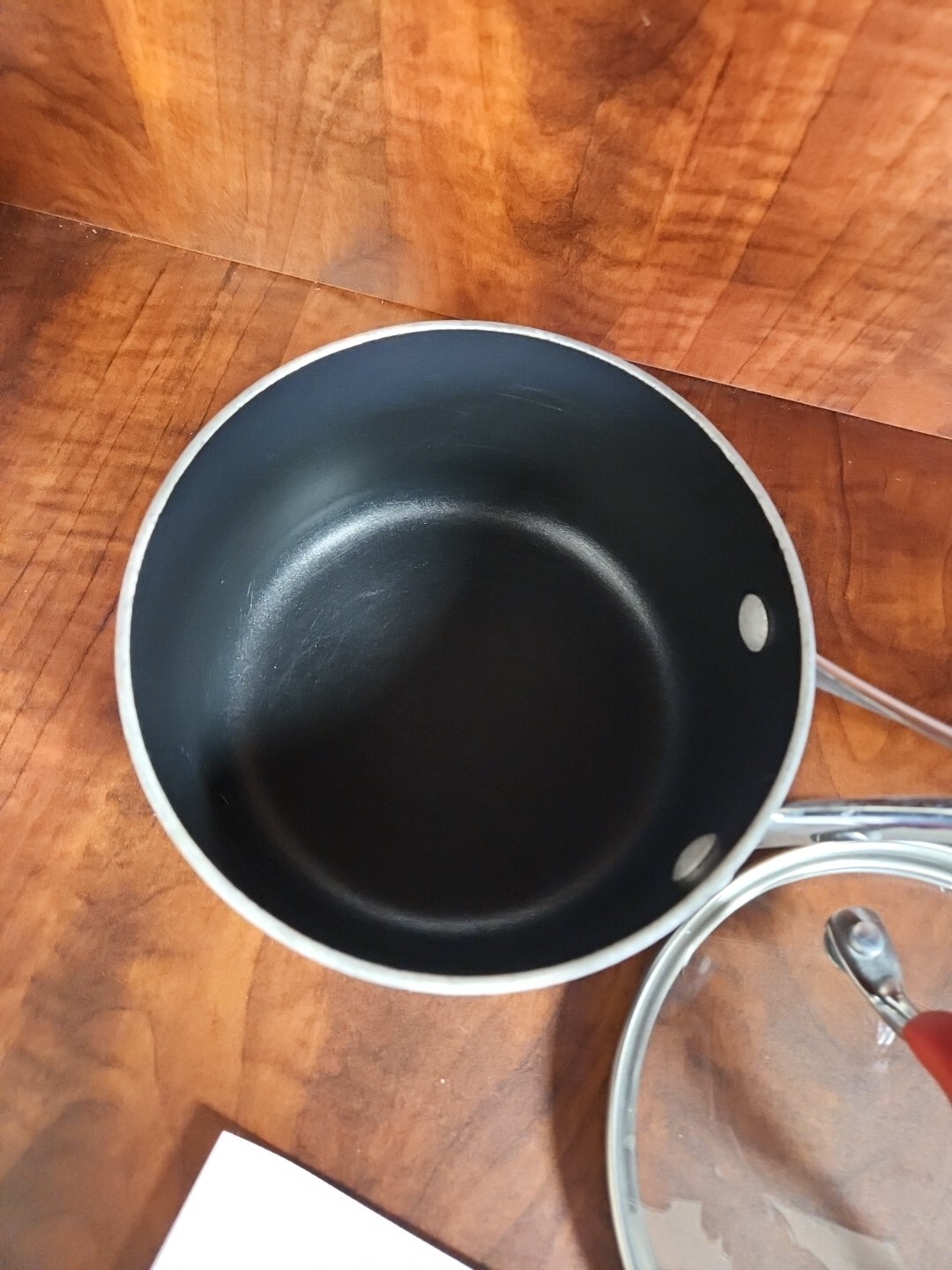 Tramontina Classic Anodized Sauce Pan 2.5 QT Pot 64 OZ 2.3 L Long Handle