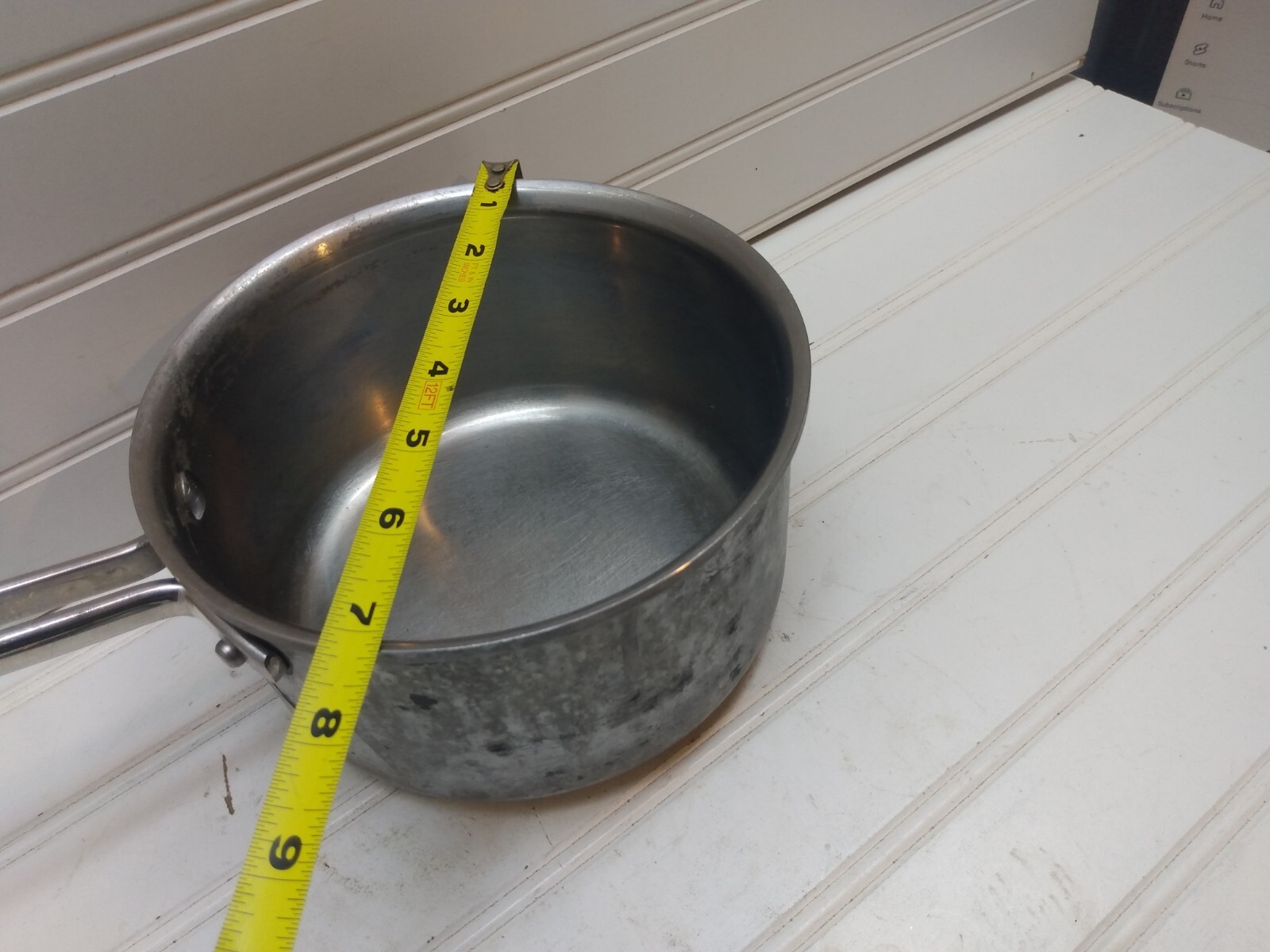 Revere Ware Proline 2 Qt Saucepan Anodized Stainless Frying Pan Saute Pot & Lid