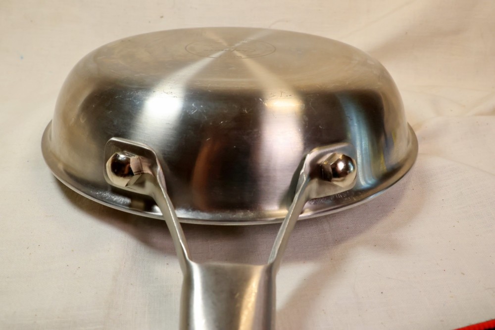 Chefmate Stainless Steel 18-8 Skillet 8″ size used only 3 times kitchen pan