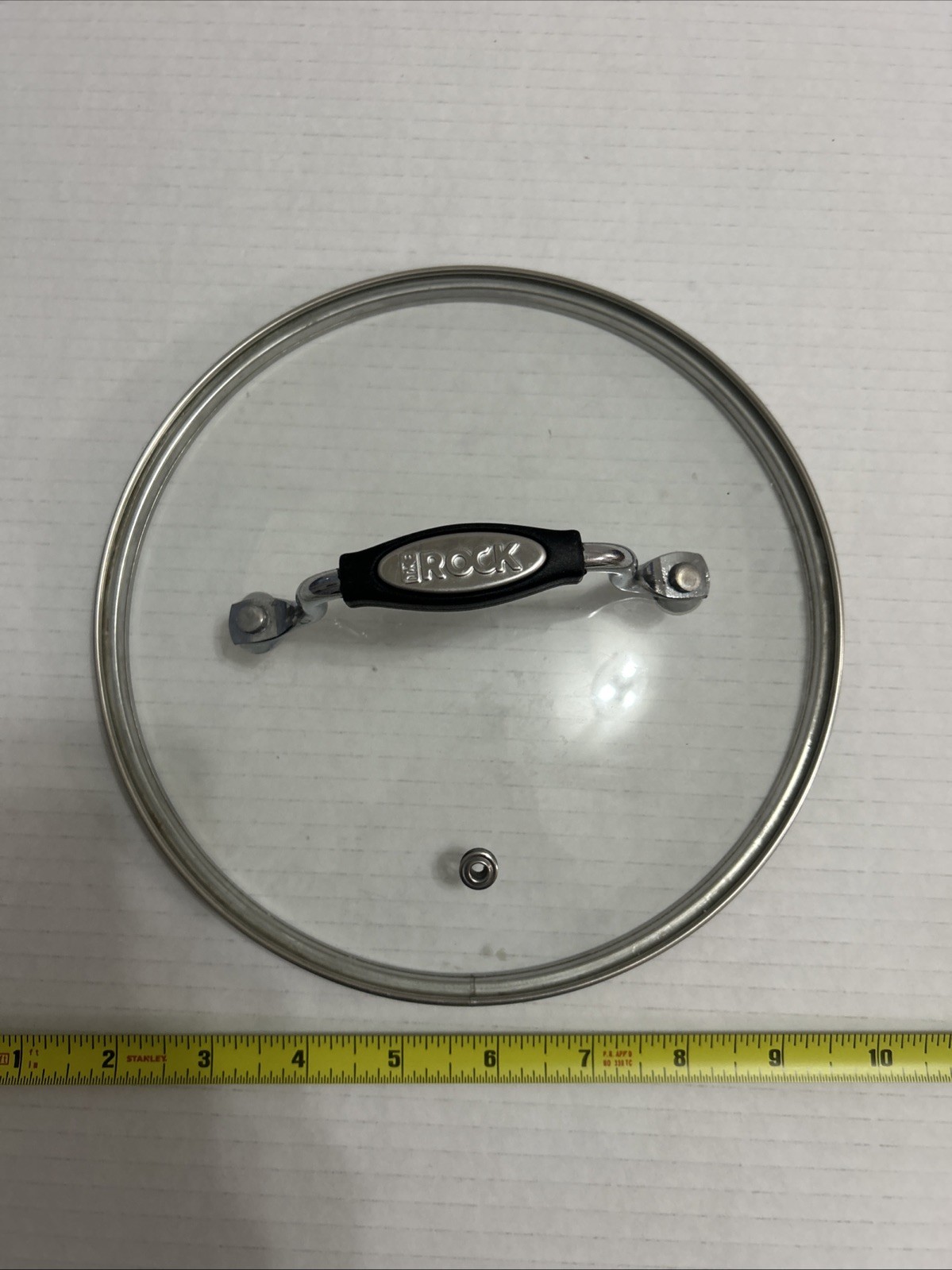 THE ROCK Replacement Glass Vented 8″ LID ONLY for Pot