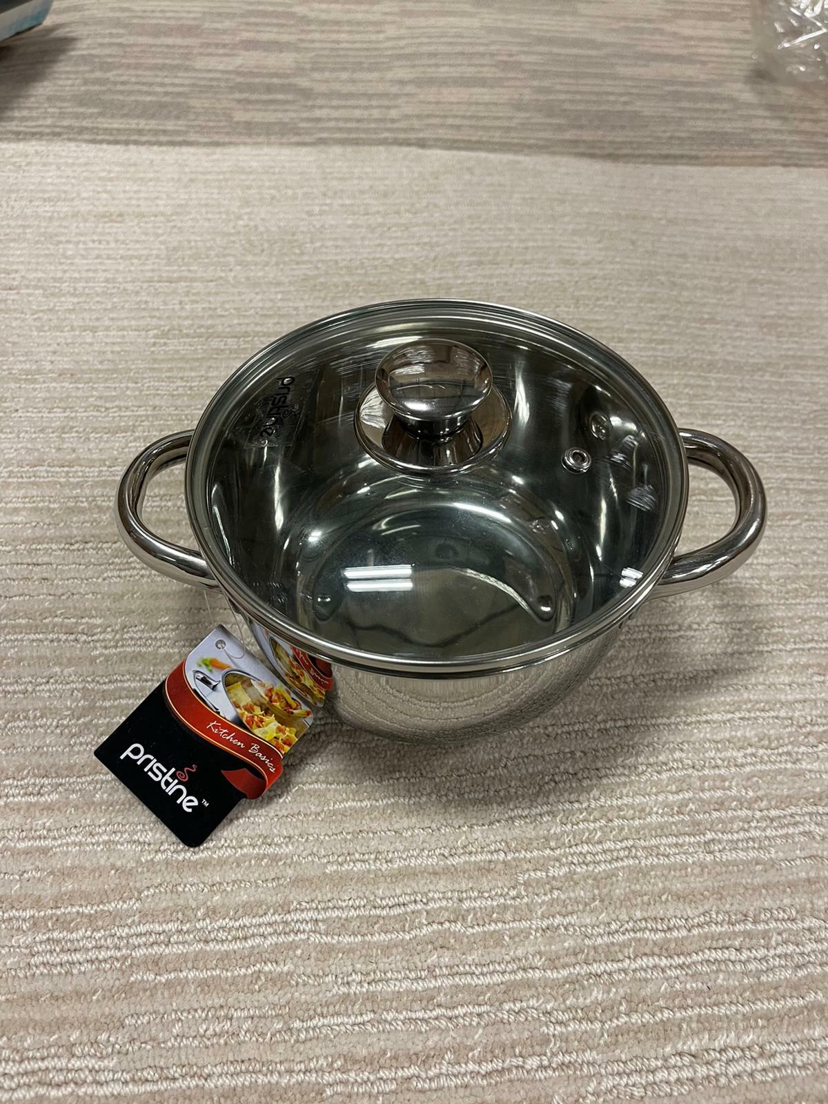 Pristine Casserole Stainless Steel Induction Sandwich Base