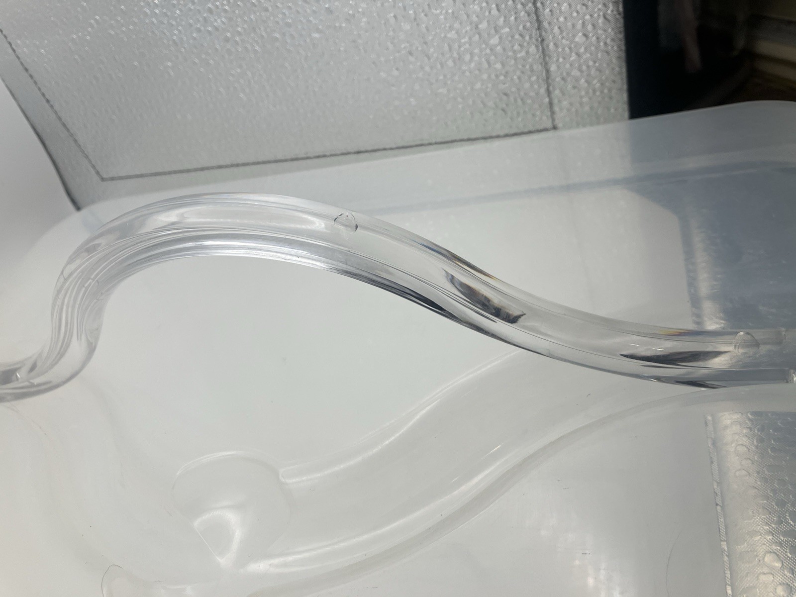 Goodcook Bake-N-Take Clear Plastic Oblong Handled LID ONLY for 9″x13″ pan USED