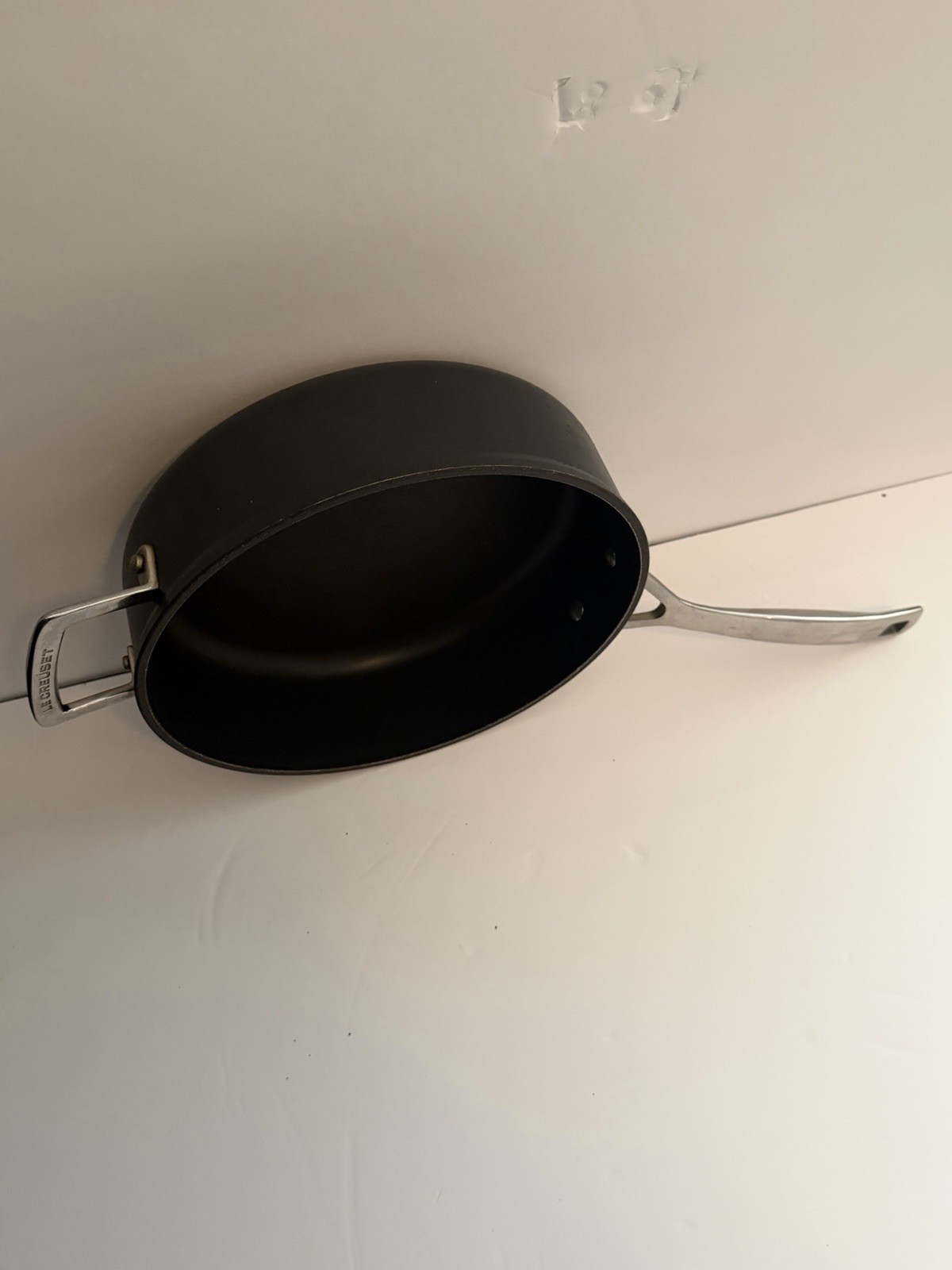 Le Creuset Nonstick Deep Saute Pan with Glass Lid, 4.25 Qt. 10”
