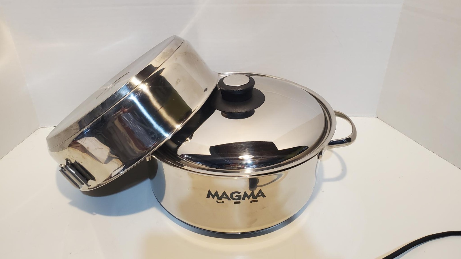 Magma 7 Pc Nesting Stainless Steel Induction Cookware Set A10-362-IND Marine Edn