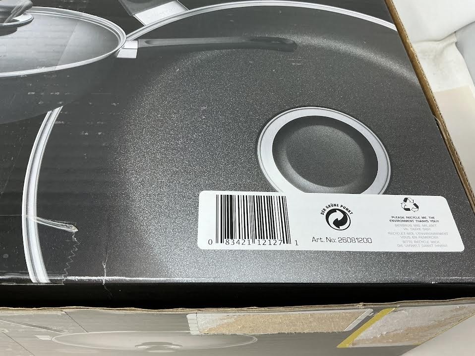 Scanpan Classic Deep Saute Pan, 4 Quart, Black