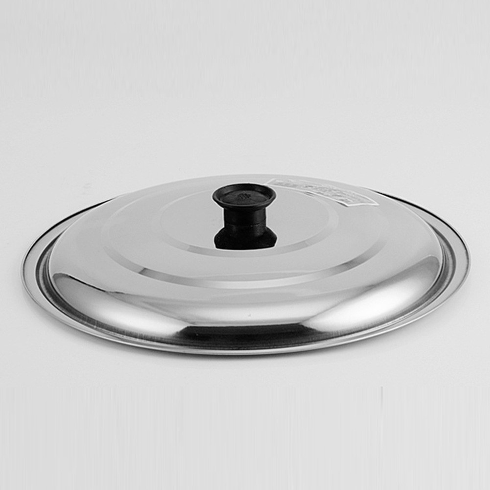 Stainless Steel Lid Round 32/34/36/38/40cm Kitchen Cooking Acceessories