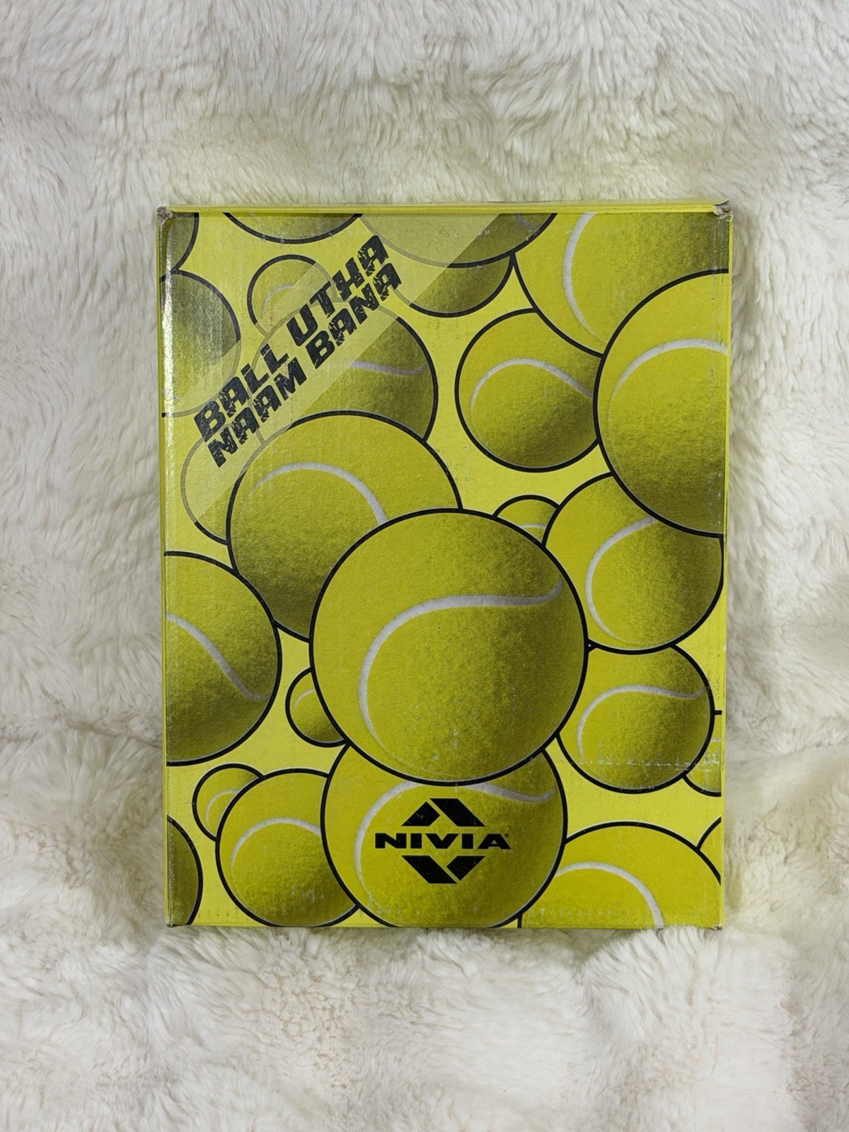 Nivia Heavy Tennis Ball Cricket Ball (Pack of 12)