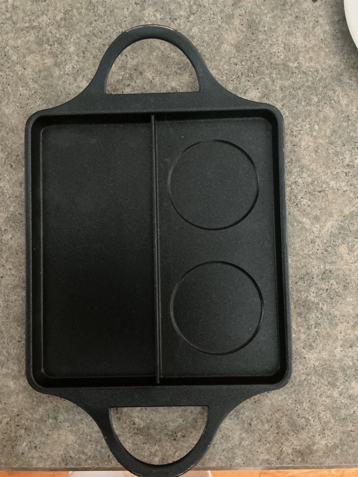 Risoli Italy Cast Aluminum BB Burger Pancake Griddle/Grill NEW no box