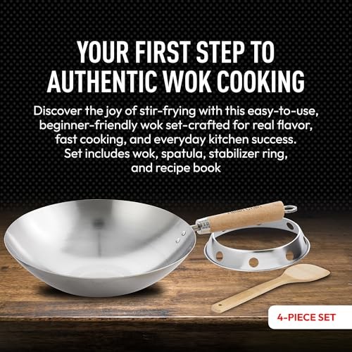 Helen’s Asian Kitchen Wok Set