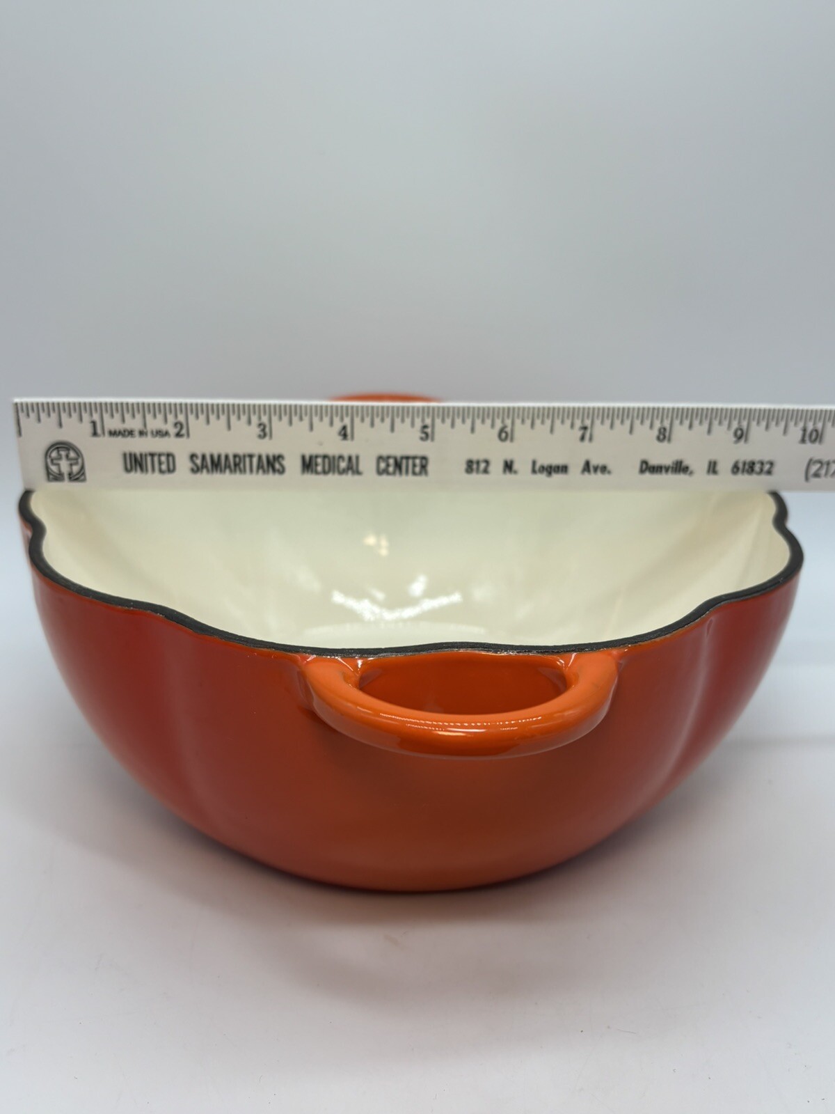Technique Enamel Lidded Dutch Oven Pumpkin 3 Qt