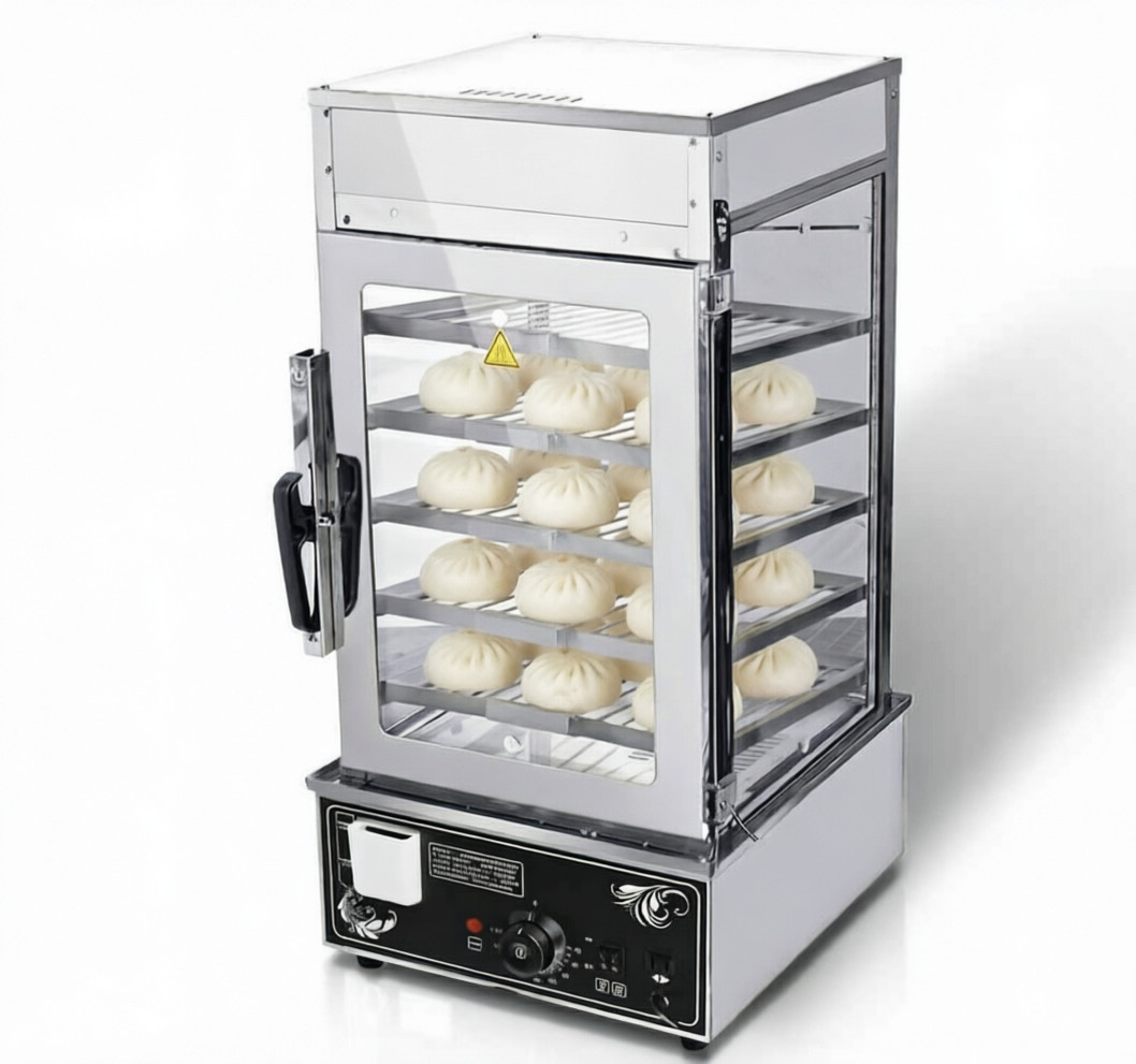 Commerical Bun Steamer Machine 110V Quick-frozen Steamed Stuffed Buns or Bread